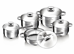 Sada nádobí nerez 10 ks Jumbo Gourmet line BL-1637