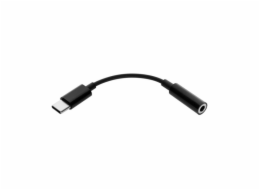Adaptér USB-C na JACK 3,5mm (pro poslech hudby) REBEL RB-6006-16-B