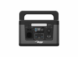 Akyga Přenosná elektrocentrála 600W / 461Wh, CEE 7/3 + USB-C PD 100W + 2x USB-A QC 3.0