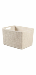 Box Curver Jute L 20L béžový