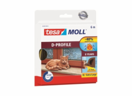 Těsnění tesa profil D hnědá 6 mb