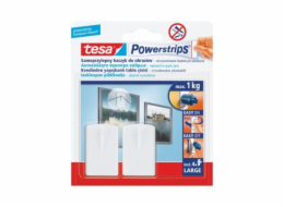 TESA POWERSTRIPS HOOK FOR PAINTINGS 2pcs. 1kg WHITE