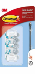 Držáky kabelů Command 4 ks.