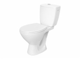 Kompaktní WC Cersanit Leader vertikální odtok 3/6 l polypropylenová deska