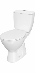Kompaktní WC Cersanit Leader vertikální odtok 3/6 l polypropylenová deska