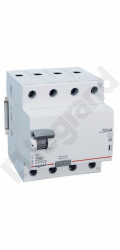 Legrand 4P 25A 0.03A Residual Current Circuit Breaker AC Type P304 RX3