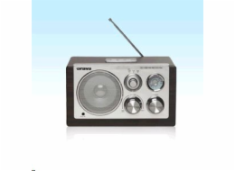 Orava RR-29 B Retro rádio s USB, SD