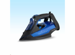Orava ZE-302 napařovací žehlička, 2800 W, Anti-Drip, Anti-Calc, Self-Clean, 320 ml, modrá / černá