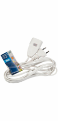 REV Europlug extension  3,0 m white