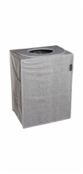Brabantia Wäschekorbtasche 55 L faltbar grau