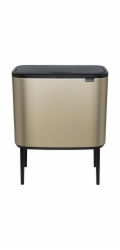 Brabantia odpad.koš Bo Touch Bin v barve sampanského 11 + 23 L