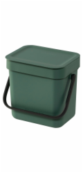Brabantia Sort & Go 3l odpadkový koš zelený