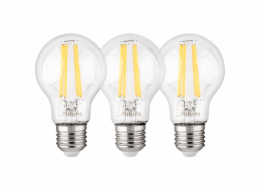 Philips LED Lamp E27 3-Pack 75W 2700K Filament