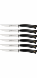 Berkel Elegance Glossy Black Steak Set 6dílný.