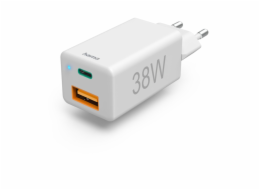 Hama 00201640 USB nabíječka 38W vnitřní, bílá