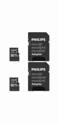 Philips MicroSDHC 2-Pack    32GB Class 10 UHS-I U1 incl. Adapter