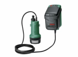 BOSCH GardenPump 18V-2000, akumulátorové čerpadlo na dešťovou vodu, 18 V, 2000 l/h, akumulátor 2.5 Ah