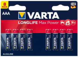 Baterie Varta Longlife Max Tech Power AAA 8 ks
