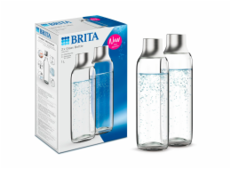 Brita sodaTRIO Glasflasche Pack 2