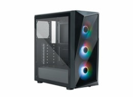 Cooler Master case CMP 520, ATX, bez zdroje, průhledná bočnice, černá