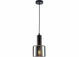 Závěsná lampa Santia 1 x 40 W E27 černá/hnědá