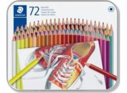 Staedtler Hex pastelky 72 barev kovová krabička