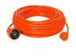 KEL Zahradní prodlužovací kabel 1-zásuvka č/m 15m 16A oranžová (W-96964)