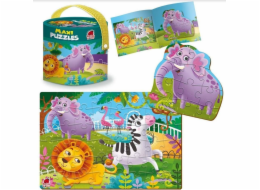Roter Kafer Maxi Puzzle 2v1 ZOO Zvířátka RK1080-02