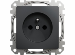 Jednopaticový Schneider Electric Sedna Design&Elements s antracitovou clonou