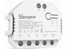 Chytrý přepínač WiFi Sonoff Dual R3 Lite