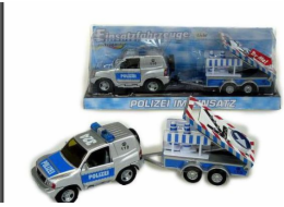 Hipo Auto Police s odtahovým vozem ve stínu (HXCL009)