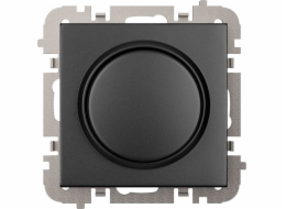 VESTRA ROTARY LED DIMMER FRAMELESS FLUSH-MOUNTED BLACK