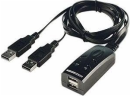 Lindy KM Tastatur &amp; Maus Switch USB pro 2 Rechner Umschalter - 32165