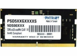 Patriot Signature Line/SO-DIMM DDR5/32GB/4800MHz/CL40/1x32GB