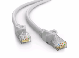 C-Tech CB-PP6-10 patch, Cat6e, UTP, 10m, šedý C-TECH Kabel patchcord Cat6e, UTP, šedý, 10m