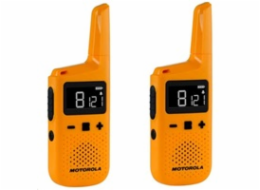 Motorola T72 walkie talkie 16 channels  yellow