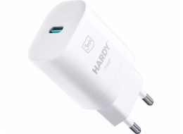 3mk síťová nabíječka - HARDY Charger 33W, GaN 1x USB-C (PD) pro Apple, bílá