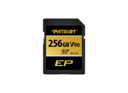 Patriot V90/SDXC/256GB/UHS-II U3 / Class 10/+ Adaptér