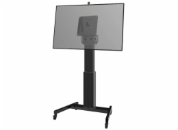 Neomounts Select NM-HUB2LIFTBLACK/Držák displeje/vozík/max 50"/VESA 350x350/nosn. 150kg/mot. nast.výšky/náklon/rotace/če