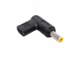Akyga adaptér pro notebooky USB-C / 5.5 x 3.0 mm + pin