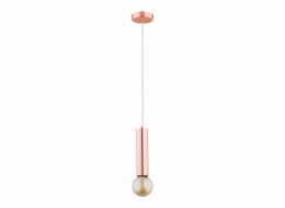 Závěsná lampa Alfa Jazz 1-bodová E27 měděná