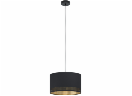 Závěsná lampa Esteperr 1 x E27 černá