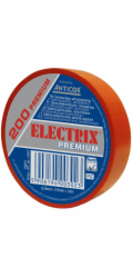 PVC izolační páska Electrix 200 0,18 mm x 19 mm x 18 m červená