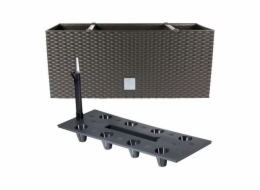 Hrnec Prosperplast DRTC600, O 60 x 25 cm, hnědý