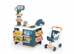Smoby Supermarket with Shopping Trolley