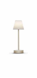 New Garden Lola Slim 30 Akku Tischleuchte Brass