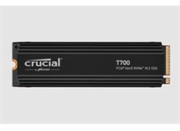 Crucial SSD 2TB T700 PCIe Gen5 NVMe TLC M.2 s chladičem