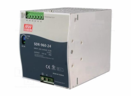 MEANWELL - SDR-960-24 - Průmyslový napájecí spínaný zdroj 24V 960W na DIN
