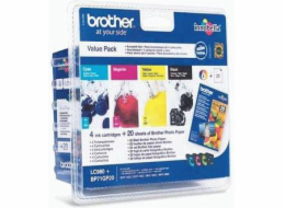 Inkoust Brother Valuepack LC-980VALBPDR