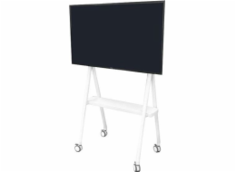 Neomounts  NS-M1500WHITE / Mobile Flat Screen Floor Stand (height: 110 - 144 cm) / White